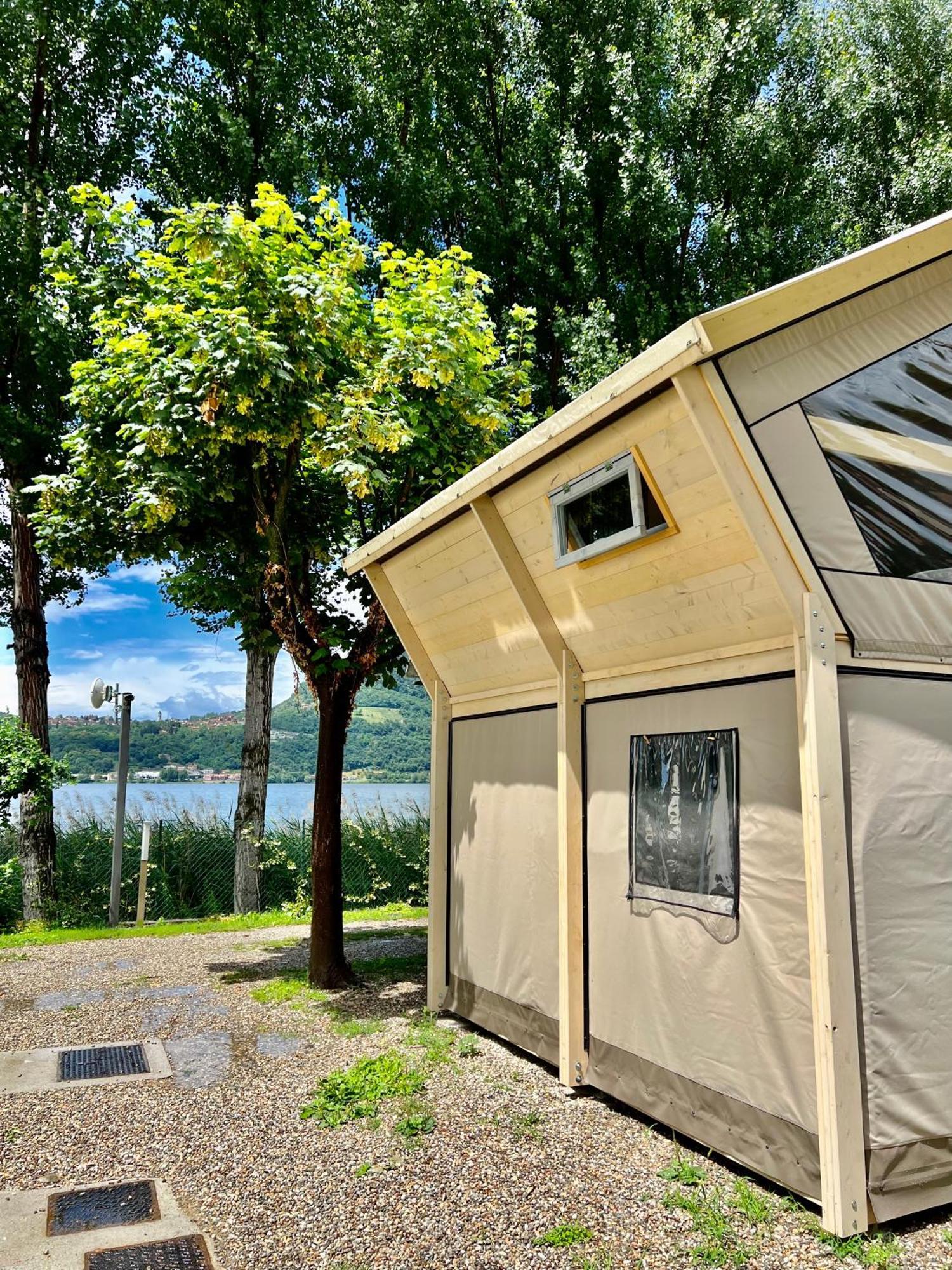 Glamping Camping Rivabella Lecco Exterior photo
