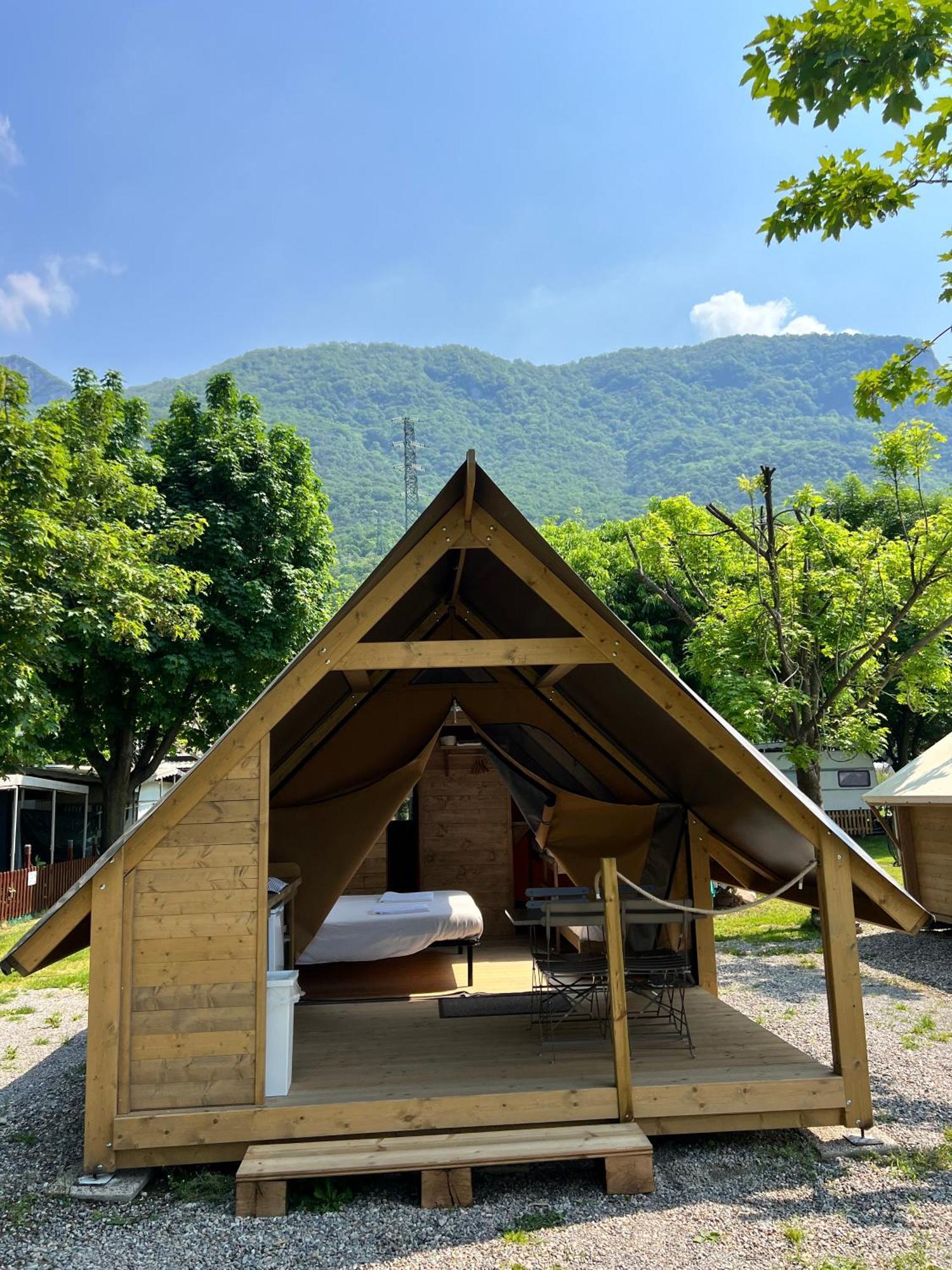 Glamping Camping Rivabella Lecco Exterior photo