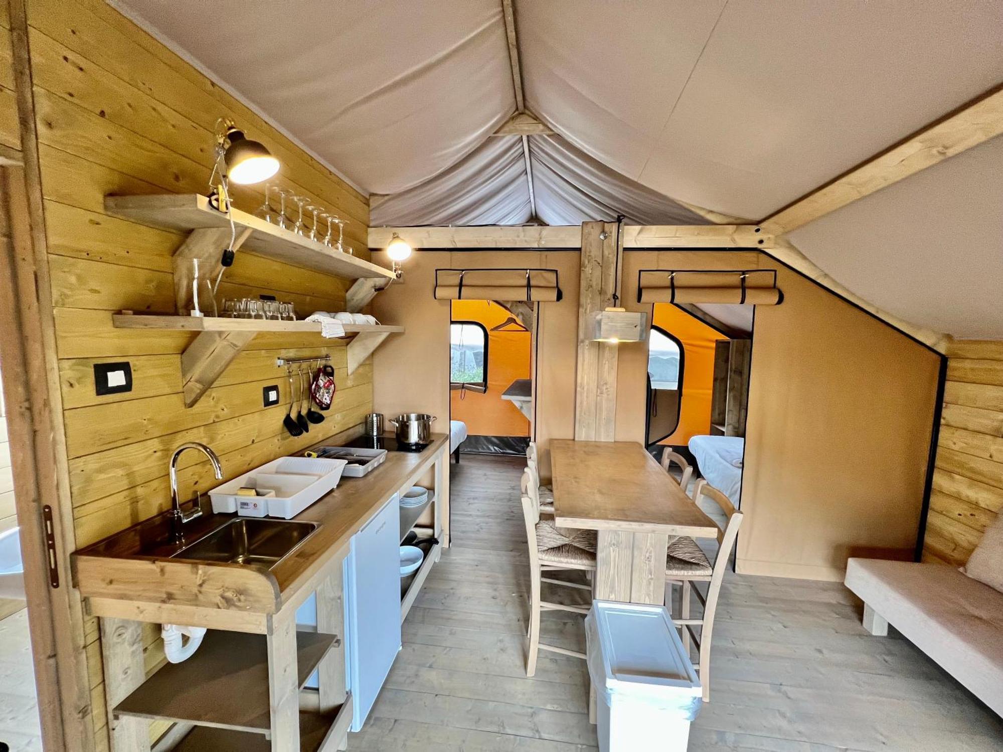 Glamping Camping Rivabella Lecco Exterior photo